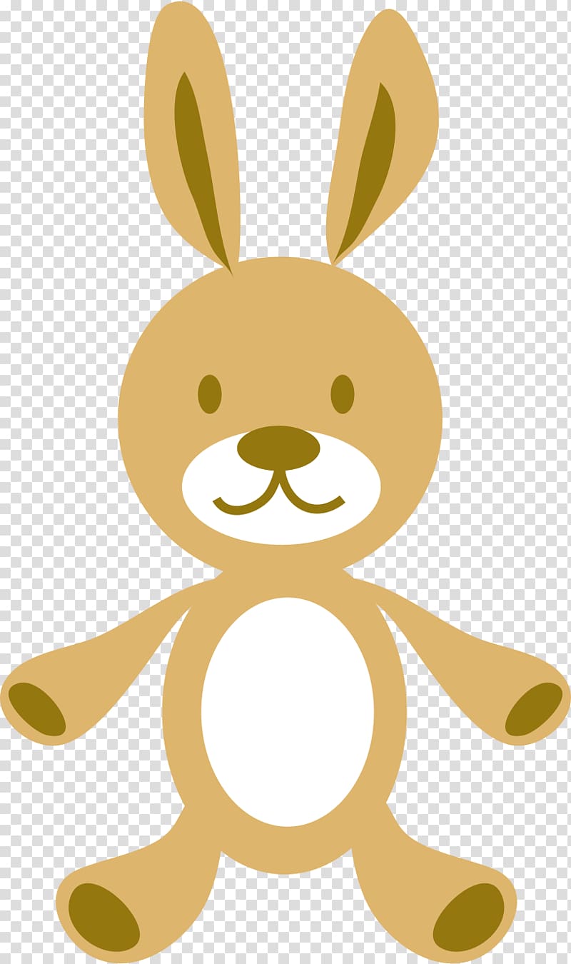 European rabbit , Toy rabbit transparent background PNG clipart
