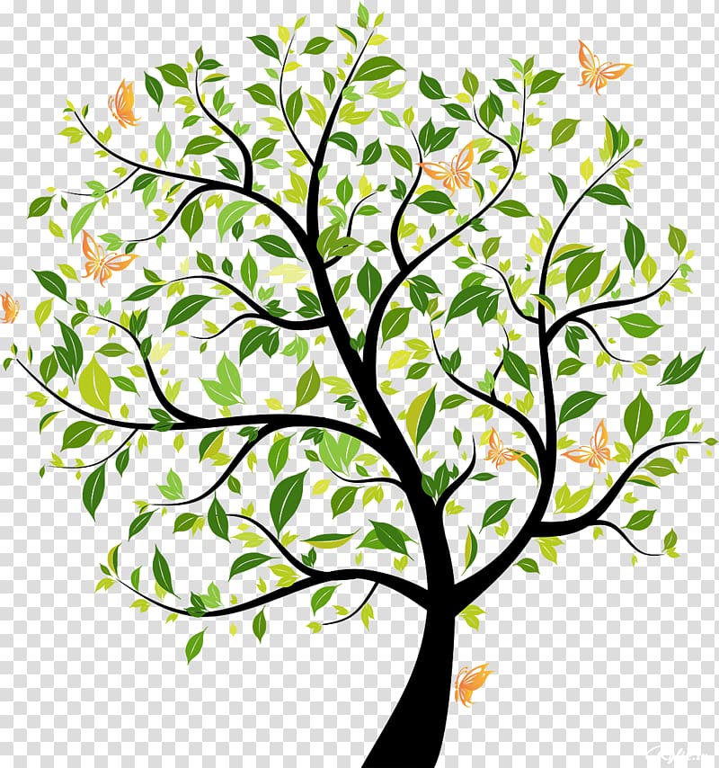 Drawing Graphic design, tree transparent background PNG clipart