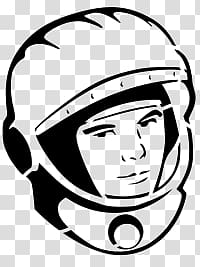 Yuri Gagarin transparent background PNG clipart