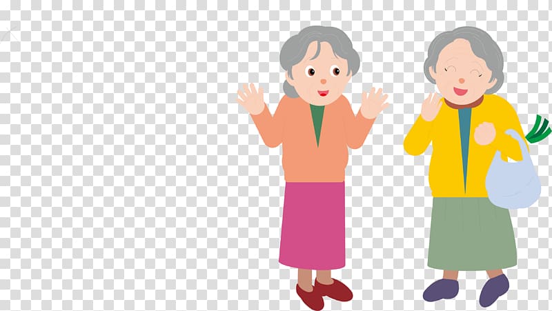 Ottawa Cartoon Old age, Women elements transparent background PNG clipart