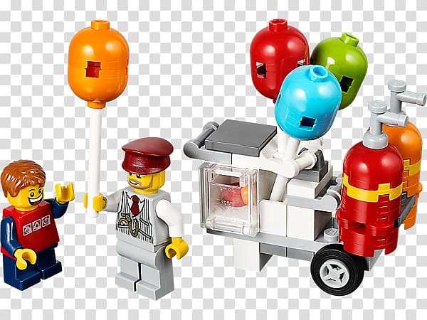 Lego Creator Balloon Lego minifigure Lego City, legobirthday transparent background PNG clipart