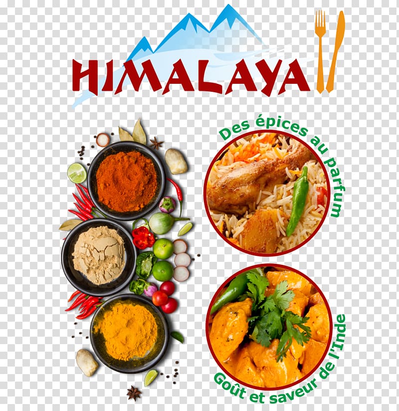 Indian cuisine Himalaya Vegetarian cuisine Buffet Restaurant, Menu transparent background PNG clipart