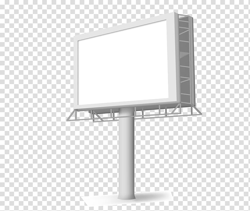 Billboard Advertising, Outdoor square lamp box transparent background PNG clipart