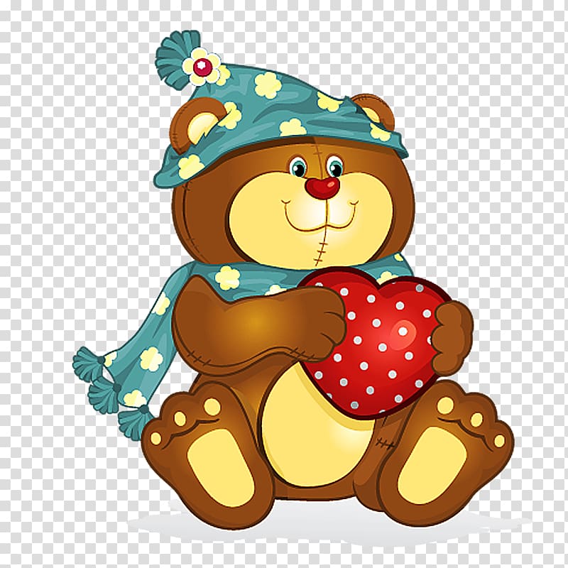 Teddy bear Giant panda Drawing , Hand-painted cartoon teddy bear transparent background PNG clipart