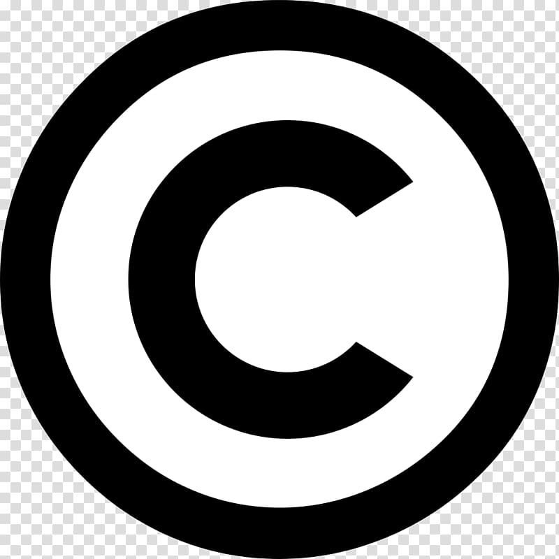 All rights reserved Copyright symbol Registered trademark symbol, copyright transparent background PNG clipart
