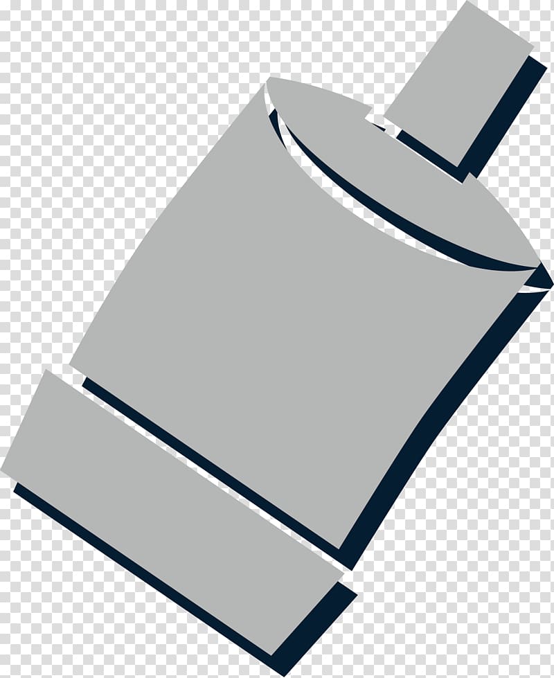 Bottle Grey Angle, Gray bottle transparent background PNG clipart