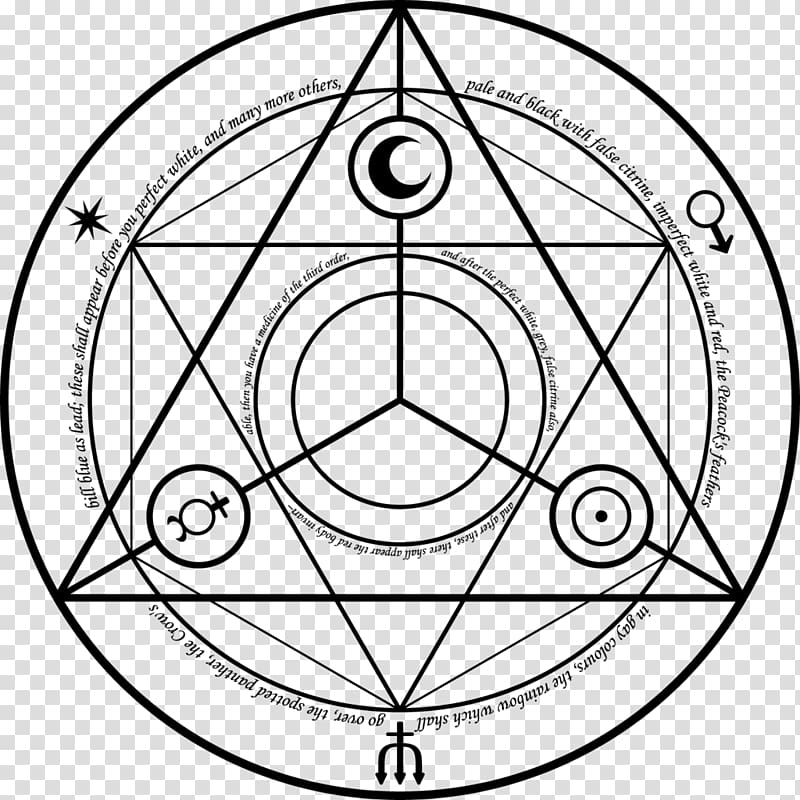 Fullmetal Alchemist Alchemy Nuclear transmutation Edward Elric Human Transmutation, wicca transparent background PNG clipart