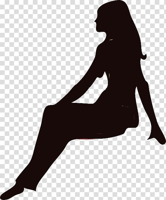 Woman Silhouette , Woman sleep transparent background PNG clipart