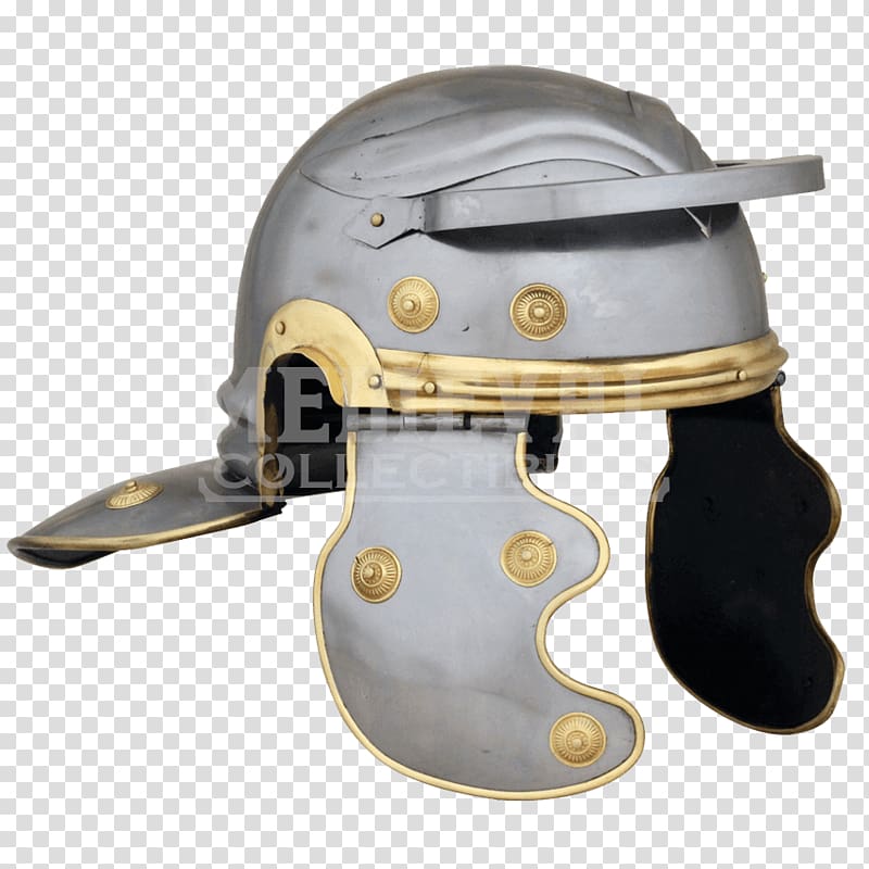 Imperial helmet Galea Ancient Rome Centurion, Helmet transparent background PNG clipart
