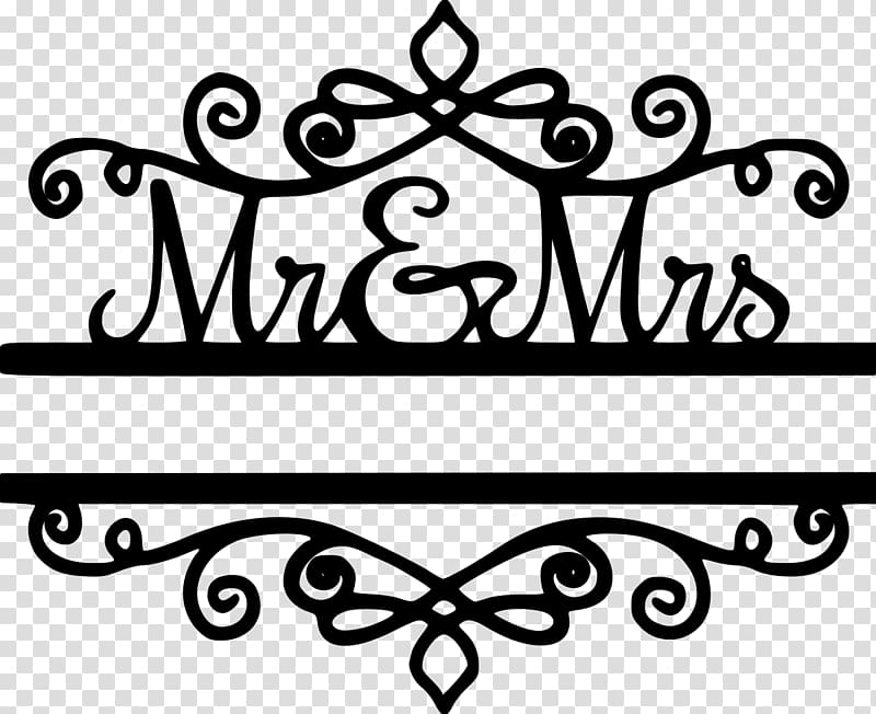 Mrs. Mr., Mr And Mrs transparent background PNG clipart