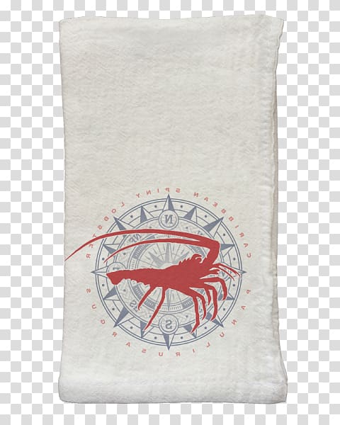 Flour sack Table Cloth Napkins Spiny lobster, Flour Sack transparent background PNG clipart