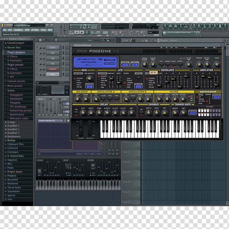 FL Studio -Line Virtual Studio Technology Computer Software Keygen, flèche transparent background PNG clipart