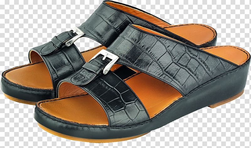 Sandal Slipper Shoe Leather Flip-flops, Leather sandals transparent background PNG clipart