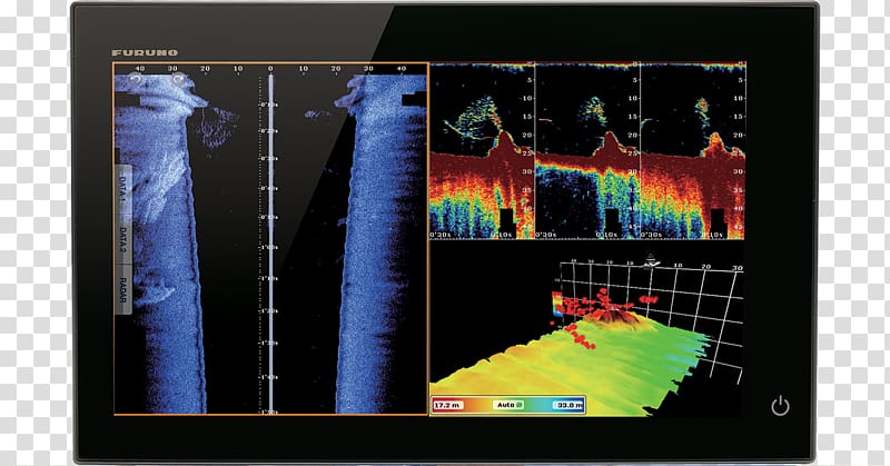 Side-scan sonar Fish Finders Furuno Multibeam echosounder, Offshore Adventures transparent background PNG clipart