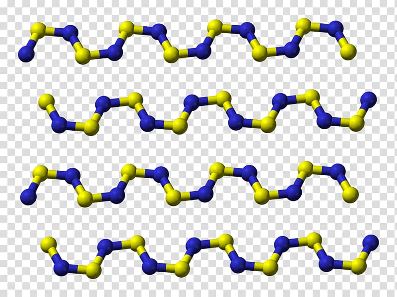 Polythiazyl Tetrasulfur tetranitride Polymer Sulfur nitride, others transparent background PNG clipart