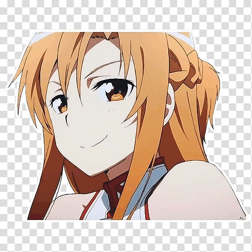 Asuna Kirito Anime Sword Art Online Leafa, asuna transparent background PNG clipart