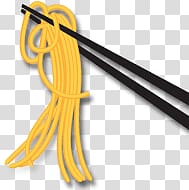 chopstick of noodle illustration, Chopstick Noodles transparent background PNG clipart