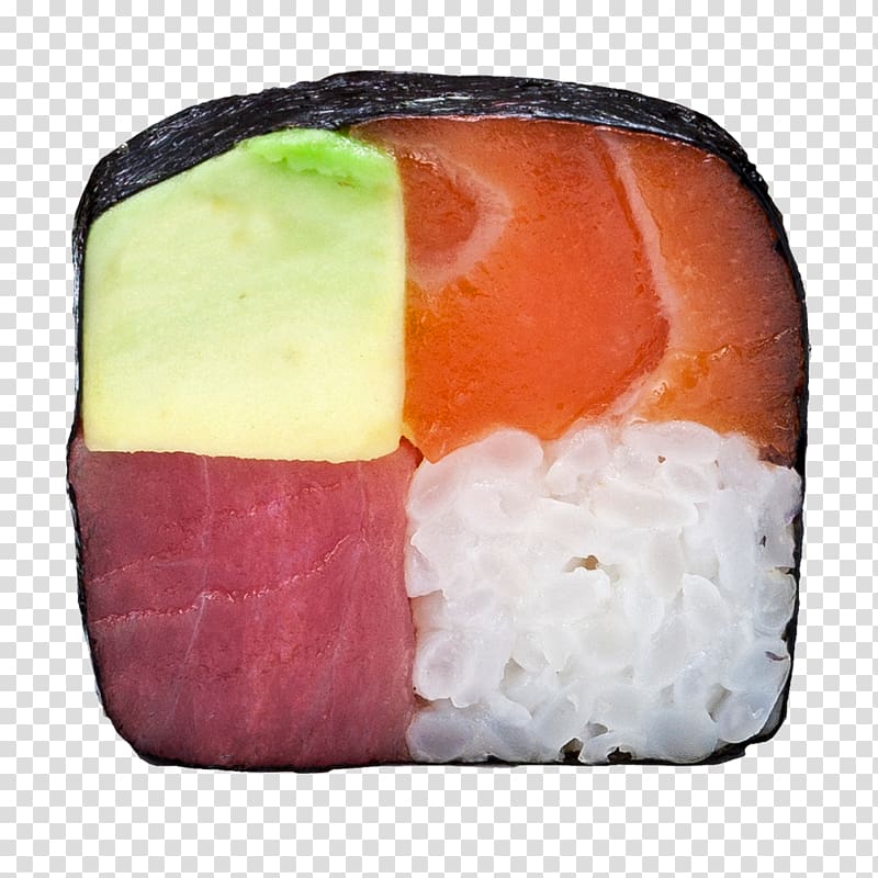 California roll Sashimi Sushi Makizushi Spam musubi, sushi transparent background PNG clipart