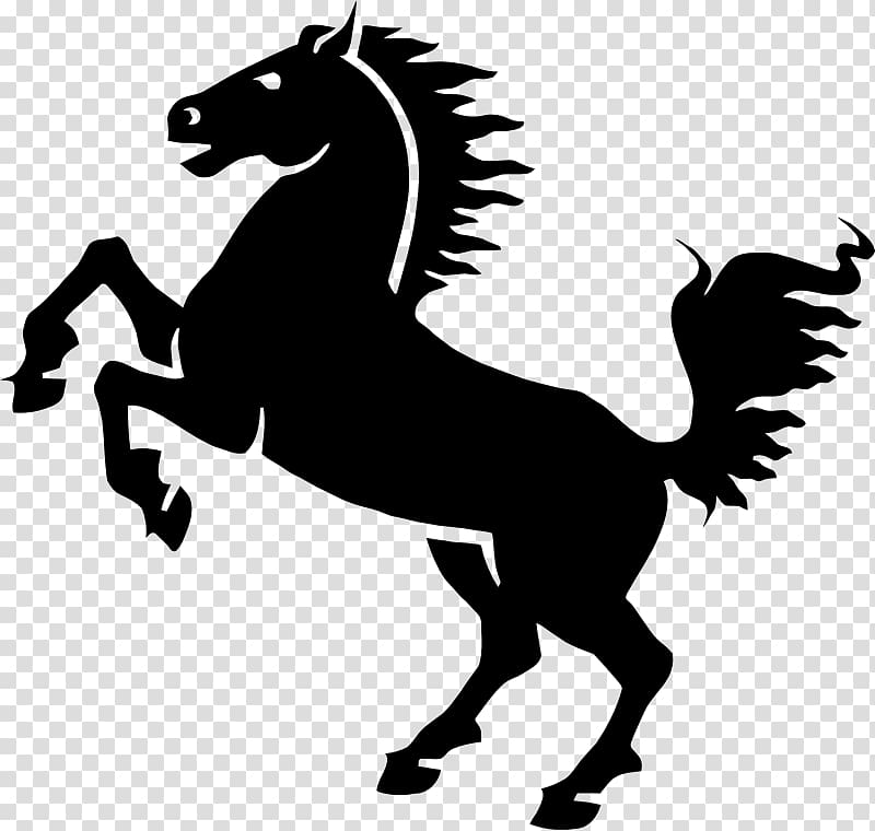 Mustang Friesian horse Rearing , mustang transparent background PNG clipart