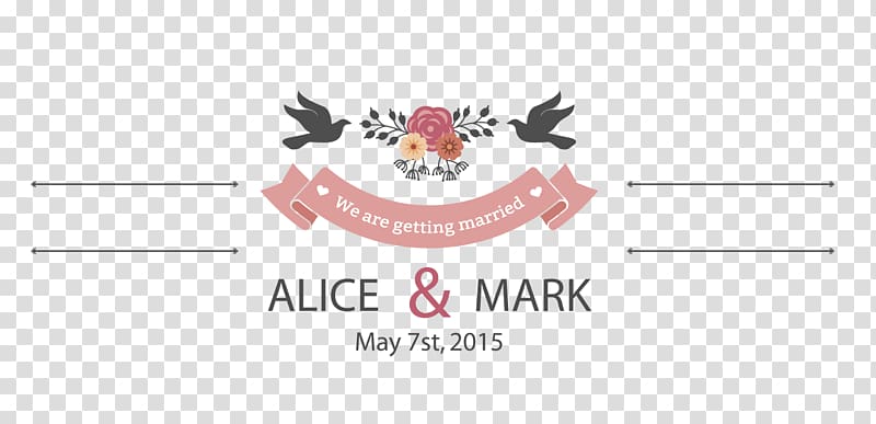 Logo Flower , Hand-painted wedding decoration flowers transparent background PNG clipart