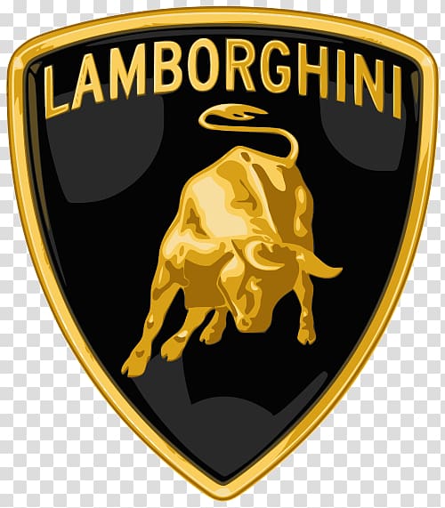 Lamborghini logo, Logo Lamborghini transparent background PNG clipart