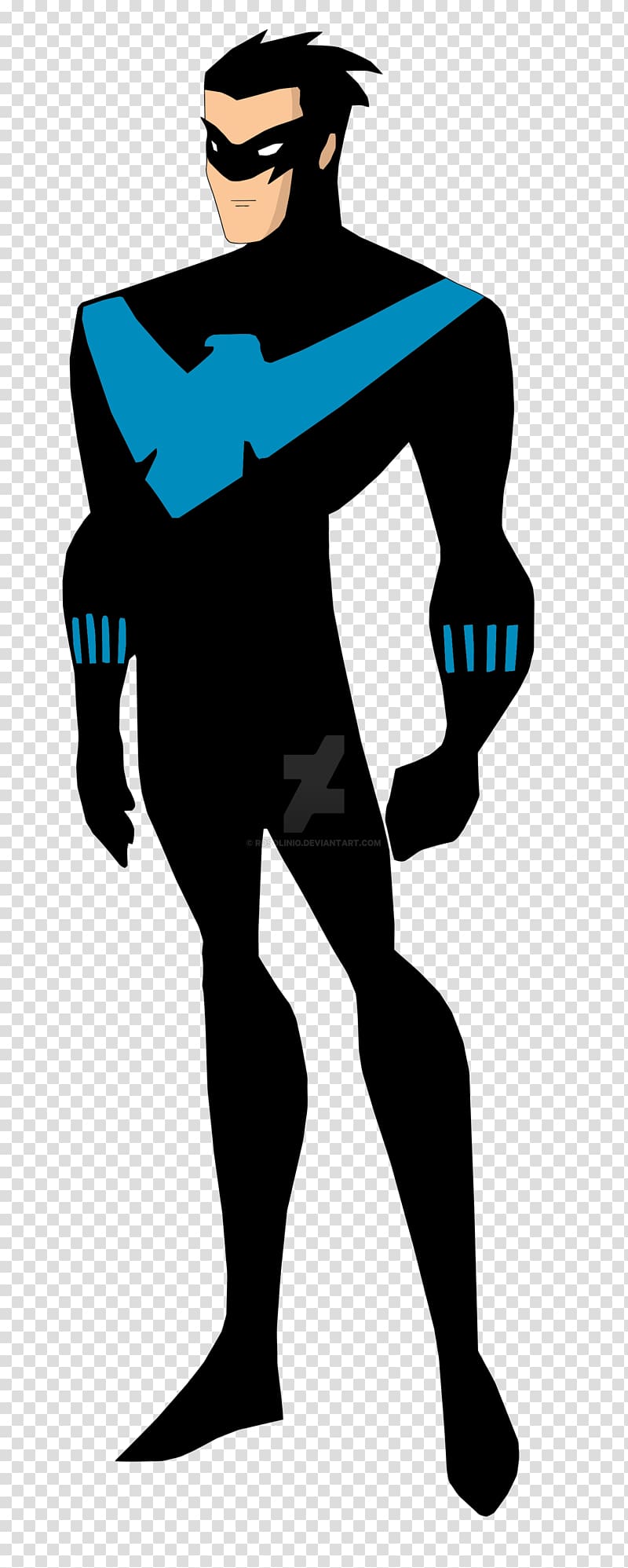 Dick Grayson Nightwing Barbara Gordon Aqualad Batgirl, bruce timm transparent background PNG clipart