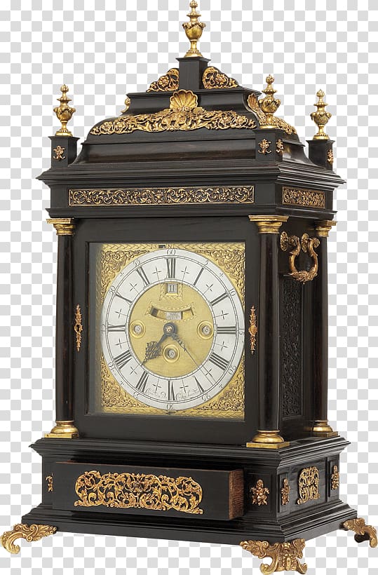 Floor & Grandfather Clocks Antique 01504, vintage clock transparent background PNG clipart