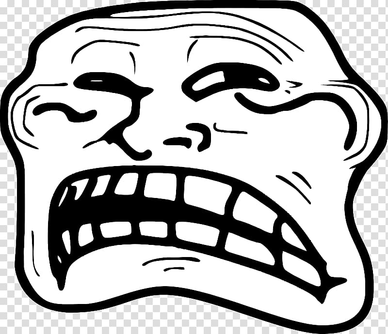 Internet troll Trollface Rage comic, others transparent background PNG clipart