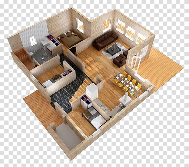 Apartment Bedroom Floor plan House, apartment transparent background PNG clipart