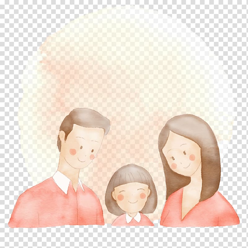 Family Parenting Daughter Child, warm family transparent background PNG clipart
