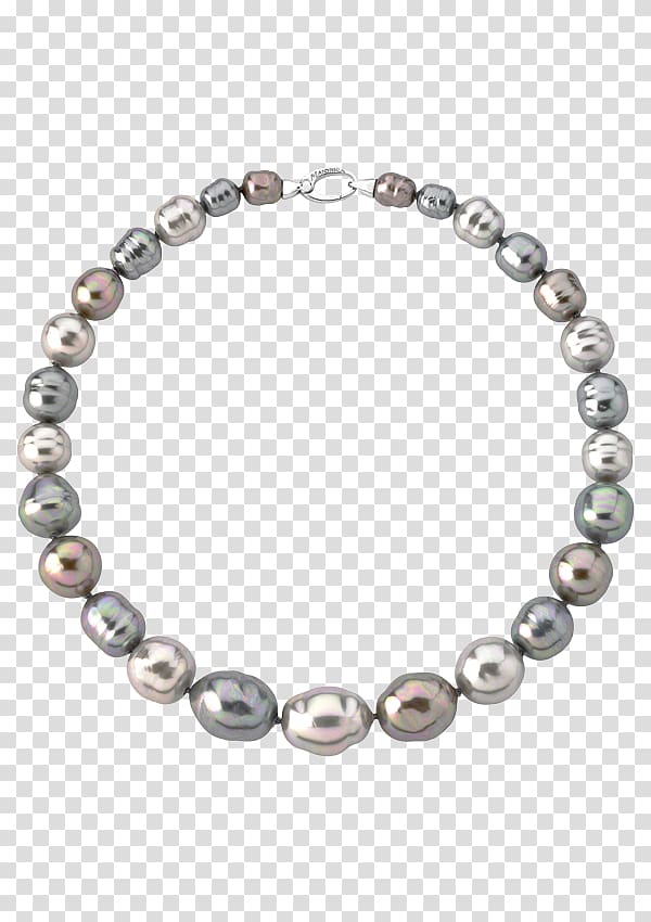 Majorica pearl Necklace Earring Bracelet, necklace transparent background PNG clipart