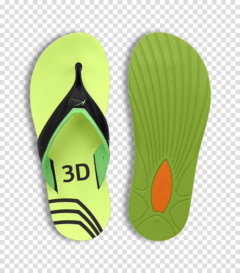 Flip-flops Green Product design Brand, linhas 3d transparent background PNG clipart
