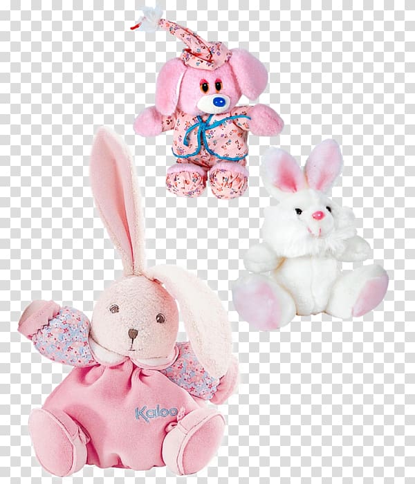 Plush Stuffed toy , Cartoon bunny transparent background PNG clipart