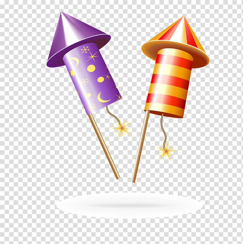 Fireworks Cartoon , rocket transparent background PNG clipart