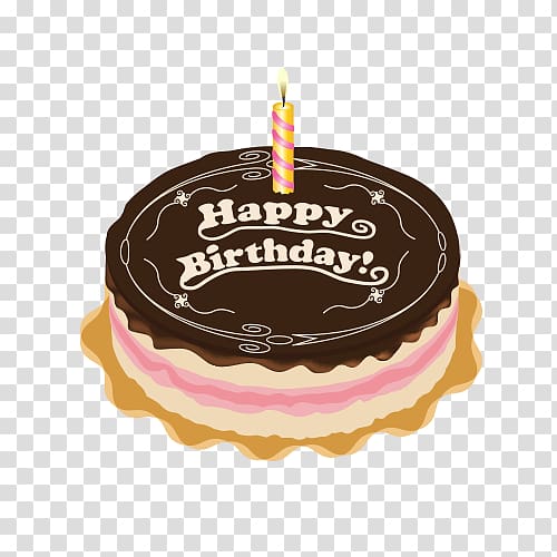 Birthday cake Chocolate cake, cake transparent background PNG clipart