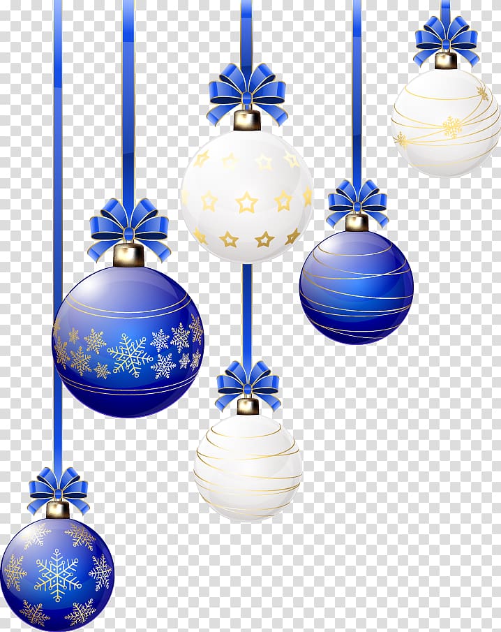 Christmas ornament Christmas decoration Blue and white pottery, Beautiful blue bell transparent background PNG clipart