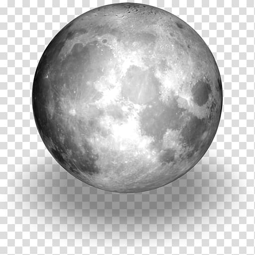 Moon PNG transparent image download, size: 2400x2400px