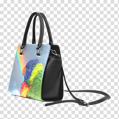 Handbag Satchel Zipper Shoulder strap, Lories And Lorikeets transparent background PNG clipart