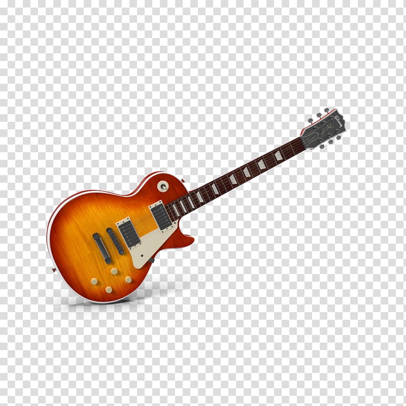 Gibson Les Paul Epiphone G-400 Fender Stratocaster Electric guitar, sunburst transparent background PNG clipart