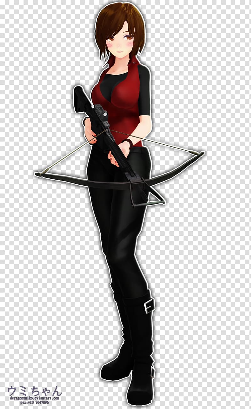 Ada Wong Resident Evil 6 Anime, Ada Wong transparent background PNG clipart