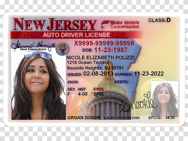Car New Jersey Driver\'s License Driving, Driver License transparent background PNG clipart