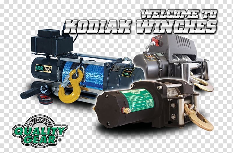 Winch Gear Kodiak Machine Engine, kodiak bear transparent background PNG clipart