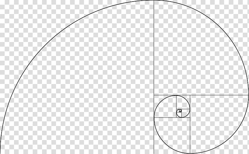Golden spiral Fibonacci number Follicular unit extraction Golden ratio, Fibonacci Number transparent background PNG clipart
