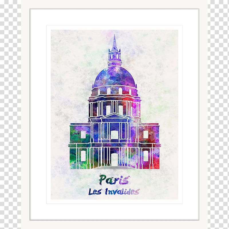 Les Invalides Frames, Poster wall transparent background PNG clipart
