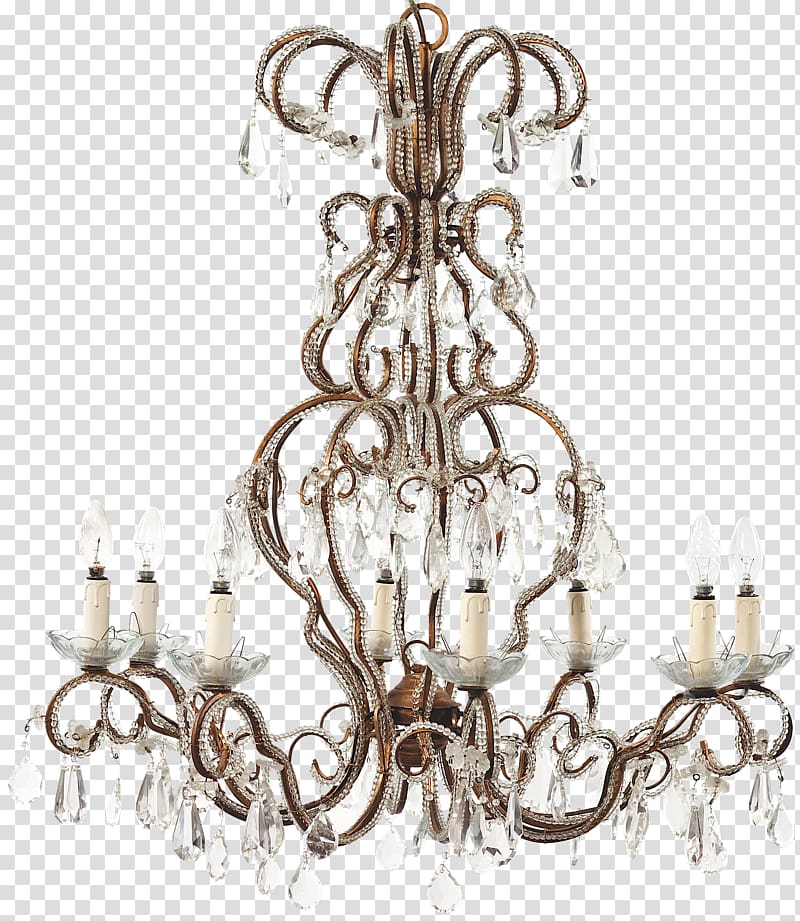 Chandelier Candlestick Furniture Glass Living room, lustre transparent background PNG clipart