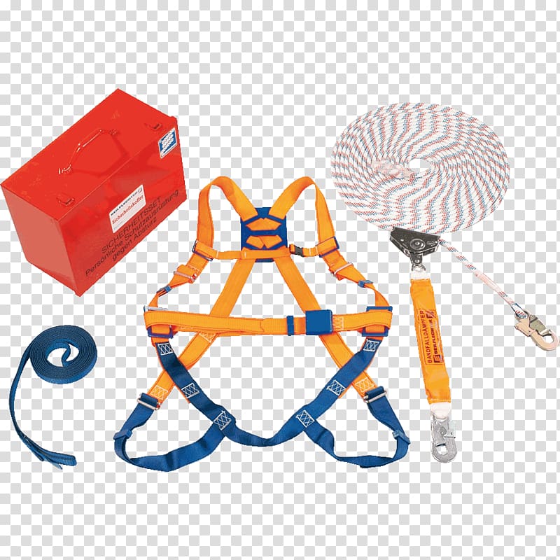 Safety harness Personal protective equipment Height Rope, Seil transparent background PNG clipart