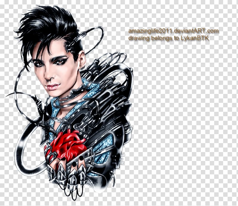 Black hair Character Fiction, lykan transparent background PNG clipart