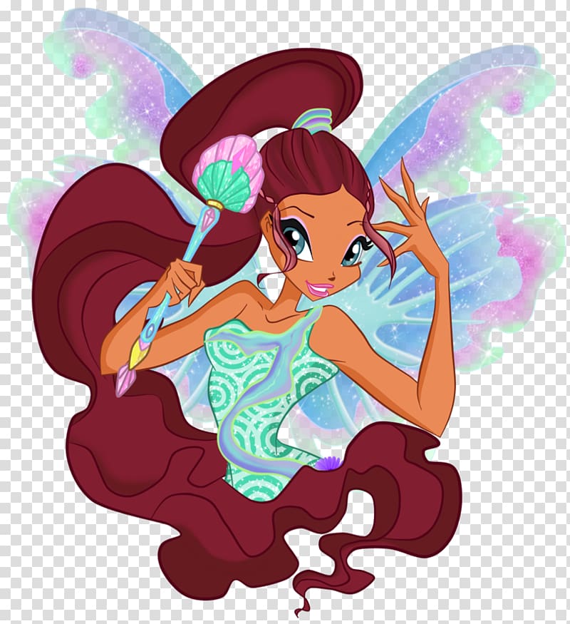 Stella Fairy Mythix Wand Winx Club, Season 7, Fairy transparent background PNG clipart