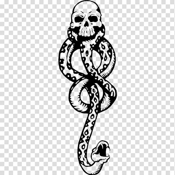 Harry Potter Lord Voldemort Death Eaters Tattoo Hermione Granger Harry Potter Transparent Background Png Clipart Hiclipart
