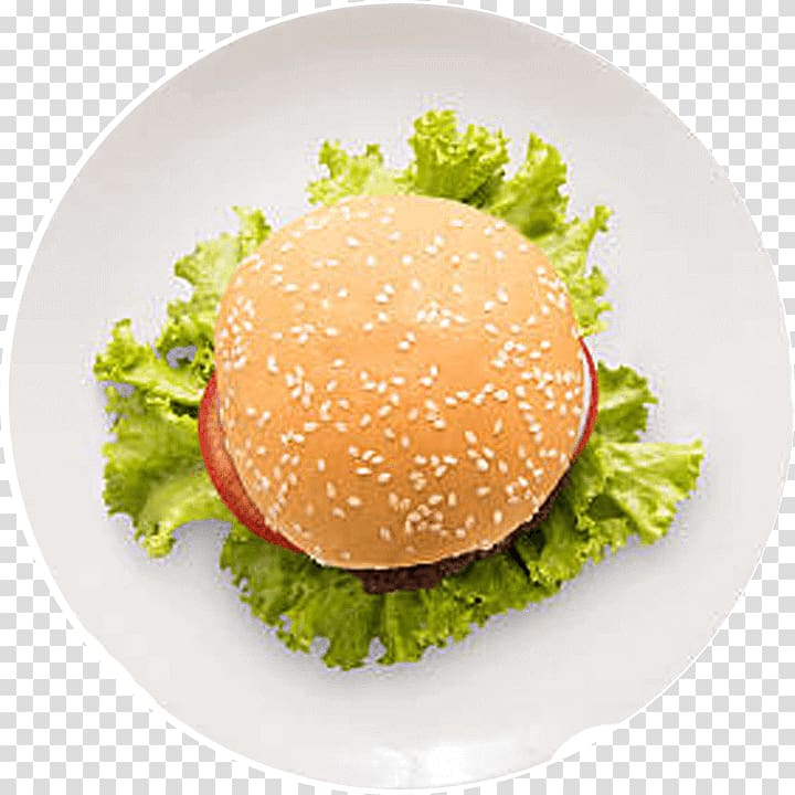 Cheeseburger Hamburger French fries Breakfast sandwich Veggie burger, Burger plate transparent background PNG clipart
